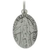 Palais du Rosaire Médaille argent Notre-Dame Artiguelongue^ Médaille De La Vierge | Médaille Et Croix Argent