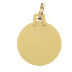 Palais du Rosaire Médaille d'Ange à la Colombe en Or 18 carats 14 mm^ Baptême | Communion