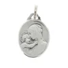 Palais du Rosaire Médaille de la Vierge à l'Enfant de 21mm en argent^ Médaille De La Vierge | Médaille Et Croix Argent