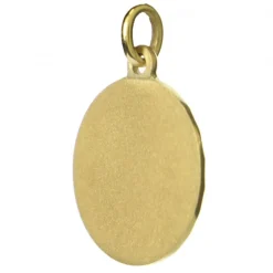 Palais du Rosaire Médaille de la Vierge Amabilis en or 9K 17mm^ Médaille Et Croix Or