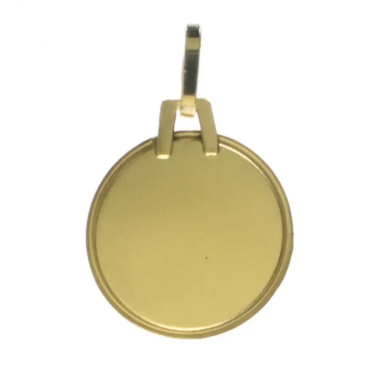 Palais du Rosaire Médaille de l'Archange Raphaël en Or 18 carats de 14mm^ Médaille Et Croix Or