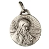 Palais du Rosaire Médaille de Saint Benoît en laiton 20mm^ Médaille De Saint | Médaille Et Croix Métal