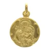 Palais du Rosaire Médaille de Saint Joseph en plaqué or 18mm^ Médaille De Saint | Médaille Et Croix Plaqué Or