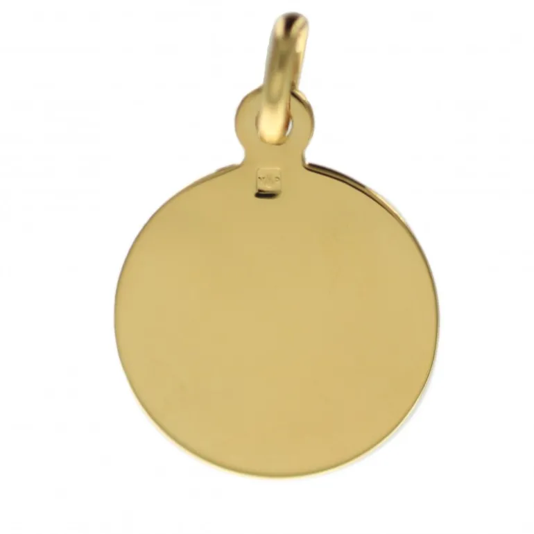 Palais du Rosaire Médaille de Saint Joseph en plaqué or 18mm^ Médaille De Saint | Médaille Et Croix Plaqué Or