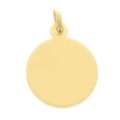 Palais du Rosaire Médaille de Saint Michel en Plaqué Or 18mm^ Médaille De Saint | Médaille Et Croix Plaqué Or