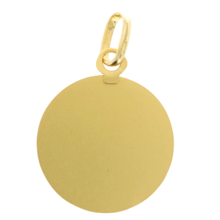 Palais du Rosaire Médaille en Or 18 Carats de la Vierge priante18mm^ Baptême | Médaille De La Vierge