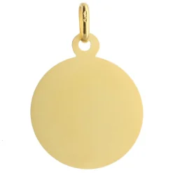 Palais du Rosaire Médaille en Or 9 carats de la Sainte Famille 18mm^ Baptême | Communion