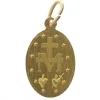 Palais du Rosaire Médaille Miraculeuse Dorée^ Médaille Miraculeuse | Médaille Et Croix Métal