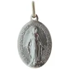 Palais du Rosaire Médaille Miraculeuse en métal argenté^ Médaille Miraculeuse | Médaille Et Croix Métal