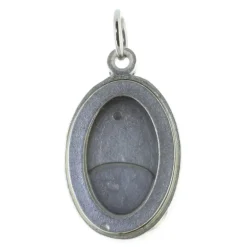 Palais du Rosaire Médaille métal argenté Apparition et Eau de Lourdes^ Médaille Et Croix Métal