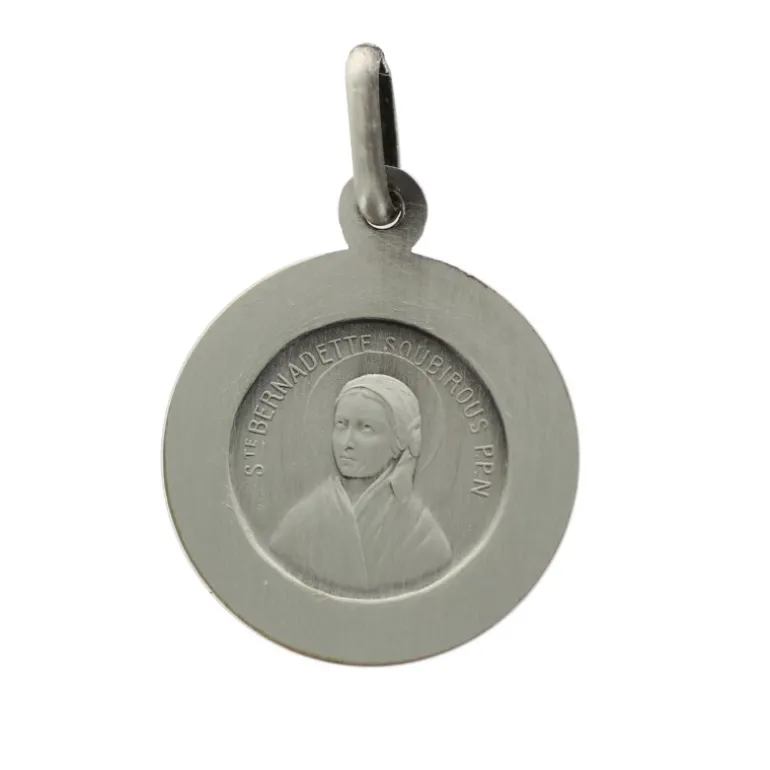Palais du Rosaire Médaille Sainte Bernadette 20mm^ Médaille De Saint | Médaille Et Croix Métal