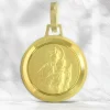 Palais du Rosaire Médaille Scapulaire en Or 12mm^ Communion | Médaille De Saint