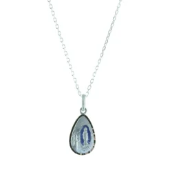 Palais du Rosaire Parure Argent chaîne et médaille Apparition de Lourdes^ Collier En Argent | Médaille De Lourdes