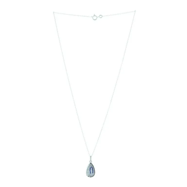 Palais du Rosaire Parure Argent chaîne et médaille Apparition de Lourdes^ Collier En Argent | Médaille De Lourdes