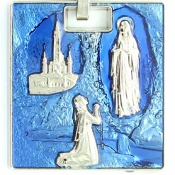 Palais du Rosaire Porte-clés de l'Apparition et de la Basilique de Lourdes^ Porte-Clés
