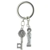 Palais du Rosaire Porte-clés deux pendentifs, Vierge Marie et Apparition de Lourdes^ Porte-Clés