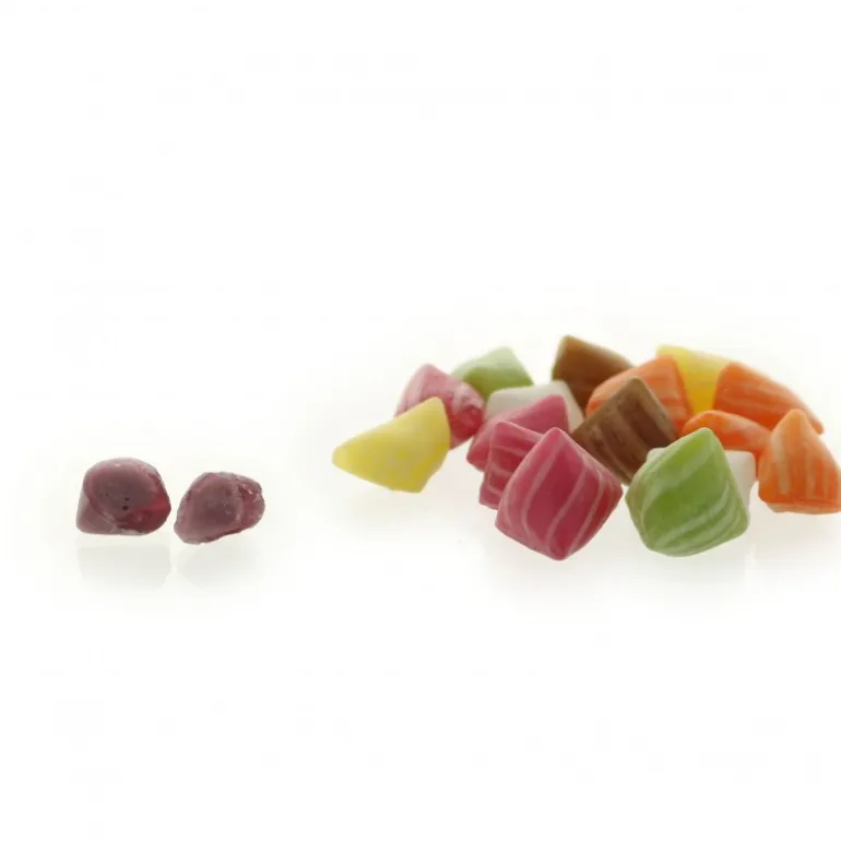 Palais du Rosaire Sachet de bonbons Berlingots fruités des Pyrénées 250g^ Saveur Pyrénéenne Et Régionale