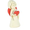 Palais du Rosaire Statue Ange en résine patinée 10cm^ Statue Ange