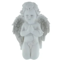 Palais du Rosaire Statue Ange priant à genoux 14cm^ Décoration De Noël | Statue Ange