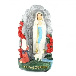 Palais du Rosaire Statue avec lumière de la Grotte de Lourdes^ Autres Statues De La Vierge