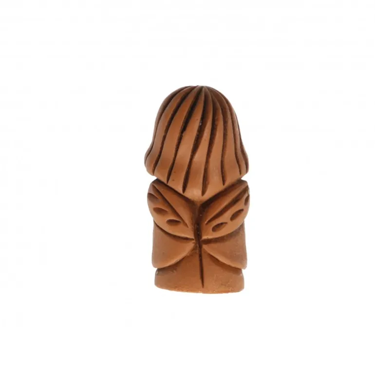 Palais du Rosaire Statue d'Ange gardien en résine marron 4,5cm^ Statue Ange