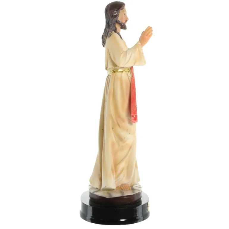 Palais du Rosaire Statue de Jésus Miséricordieux en résine de 20cm^ Jésus Miséricordieux