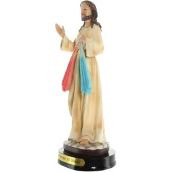 Palais du Rosaire Statue de Jésus Miséricordieux en résine de 20cm^ Jésus Miséricordieux