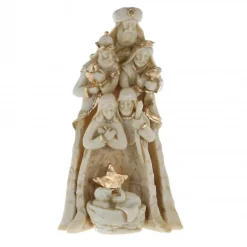 Palais du Rosaire Statue de la Sainte Famille et des Rois Mages en résine brillante^ Crèche | Statue De La Sainte Famille
