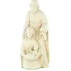 Palais du Rosaire Statue de la Sainte Famille en bois d'érable 15cm^ Crèche | Statue En Bois