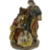 Palais du Rosaire Statue de la Sainte Famille en résine colorée 20cm^ Statue De La Sainte Famille