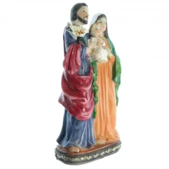 Palais du Rosaire Statue de la Sainte Famille de 20cm en résine^ Statue De La Sainte Famille