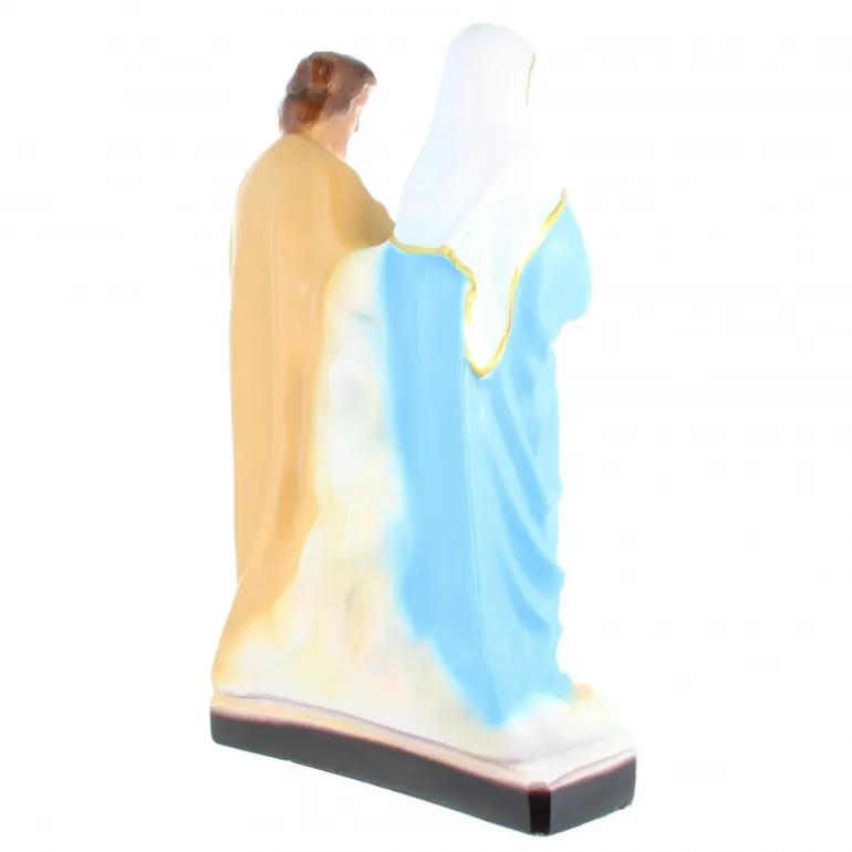 Palais du Rosaire Statue de la Sainte Famille 30cm en résine^ Statue De La Sainte Famille