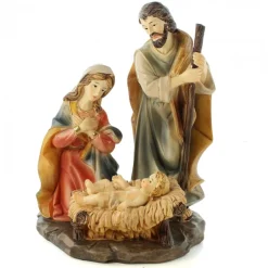 Palais du Rosaire Statue de la Sainte Famille en résine style classique^ Crèche | Statue De La Sainte Famille