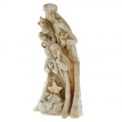 Palais du Rosaire Statue de la Sainte Famille et des Rois Mages en résine brillante^ Crèche | Statue De La Sainte Famille