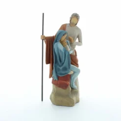 Palais du Rosaire Statue de la Sainte Famille en résine 19 cm^ Décoration De Noël | Statue De La Sainte Famille