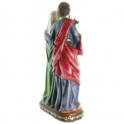 Palais du Rosaire Statue de la Sainte Famille de 20cm en résine^ Statue De La Sainte Famille