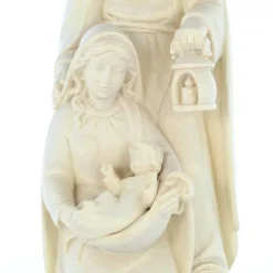 Palais du Rosaire Statue de la Sainte Famille en bois d'érable de 20 cm^ Statue En Bois | Statue De La Sainte Famille