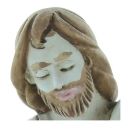 Palais du Rosaire Statue de la Sainte Famille en résine patinée 9,5cm^ Statue De La Sainte Famille