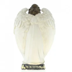 Palais du Rosaire Statue de la Sainte Famille dans un Ange de 20cm en résine^ Statue De La Sainte Famille | Statue Ange