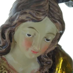 Palais du Rosaire Statue de la Sainte Famille en résine colorée 20cm^ Statue De La Sainte Famille