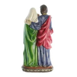 Palais du Rosaire Statue de la Sainte Famille de 20cm en résine^ Statue De La Sainte Famille
