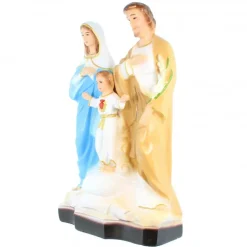 Palais du Rosaire Statue de la Sainte Famille 30cm en résine^ Statue De La Sainte Famille