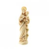 Palais du Rosaire Statue de la Vierge à l'enfant en pierre et résine 15cm^ Autres Statues De La Vierge