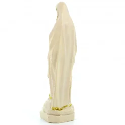 Palais du Rosaire Statue de la Vierge en résine imitation bois 8cm^ Autres Statues De La Vierge