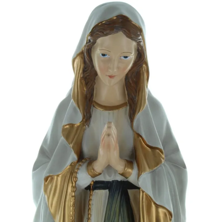 Palais du Rosaire Statue de la Vierge Marie en résine style antique 60cm^ Statue De Grande Taille