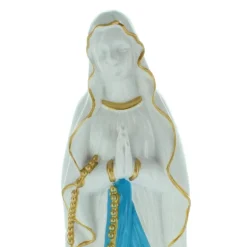 Palais du Rosaire Statue de la Vierge Marie lumineuse à pile en résine 31cm^ Statue Lumineuse