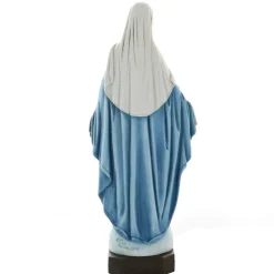 Palais du Rosaire Statue de la Vierge Miraculeuse en résine colorée 30 cm^ Statue Vierge Miraculeuse