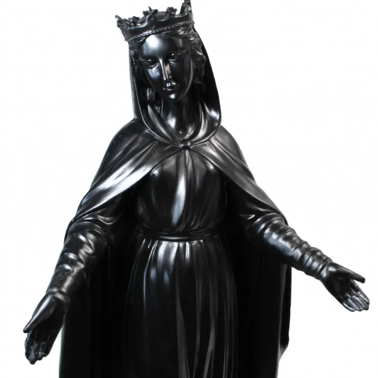 Palais du Rosaire Statue de la Vierge Noire en résine 60cm^ Autres Statues De La Vierge