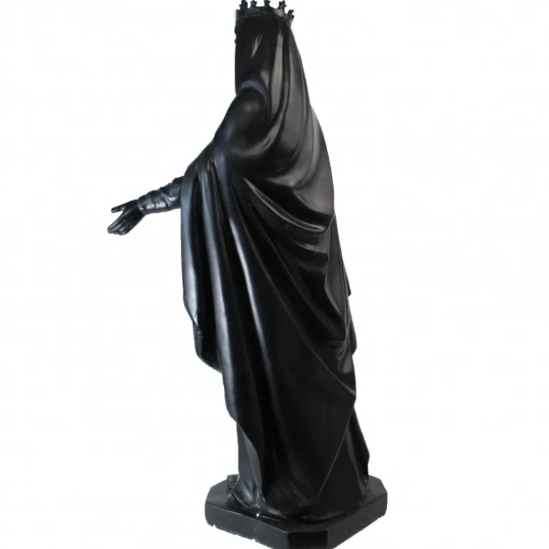 Palais du Rosaire Statue de la Vierge Noire en résine 60cm^ Autres Statues De La Vierge