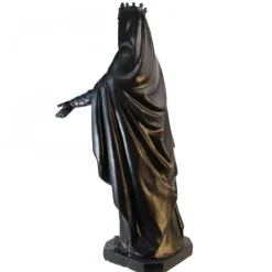 Palais du Rosaire Statue de la Vierge Noire en résine 60cm^ Autres Statues De La Vierge
